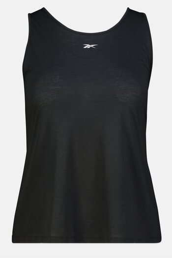 Reebok Women Plus Size Sleeveless Training Tank Top, Black