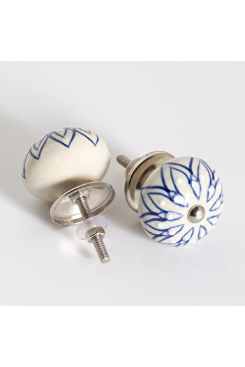 Generic Greta Ceramic Knob - Set of 2