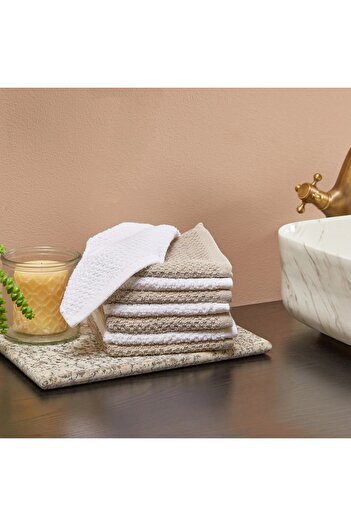 Generic Day to Day Face Towel - Set of 8