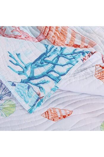 STOREMAX Polysight Bungalow Sarasota Comforter Set,, Multicolor Trendzap 467437