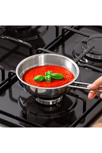 STOREMAX Snshop Stainless Steel Sauce Pan Set - Shallow Sauce Pan 14-16 cm 467437