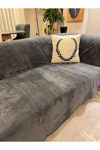 STOREMAX Snshop Anthracite Wellsoft Sofa Cover 220X230 467437
