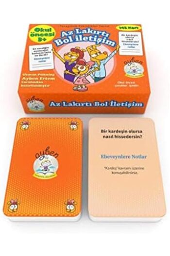 STOREMAX Snshop Lakırtı Lots of Communication Preschool Education Cards 467437