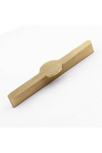 Badem10 Saral Striped Matte Gold Metal Handle 160 mm 16 cm Furniture Drawer Kitchen Cabinet Wardrobe Door Handles