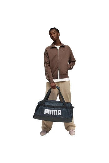 Puma Sportovní taška Challenger Aop Medium PU 58L, modrá, unisex