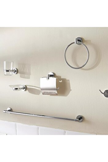 Generic Horizon 6-Piece Metal Bathroom Hardware Set