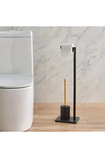 Generic Kleen Toilet Brush Holder with Roll Stand