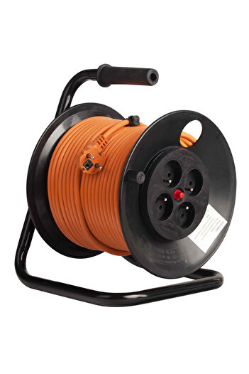 Bachmann Prelungitor 4xSchuko, protecție copii, siguranță termică, cadru metalic, cablu HO5VV-F 3G2.5