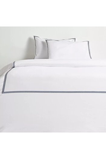Generic Verona Egyptian Cotton Sateen 600 Thread Count 3-Piece Super King Duvet Cover Set - 260x220 cm
