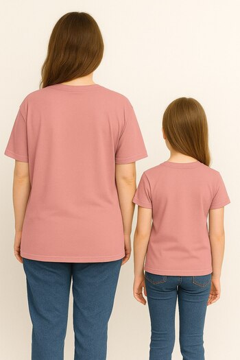 SVART WEAR Mama Mini Mother Daughter Matching T-Shirt Set T-Shirt Twin Mother Daughter Oversize (Single Price)