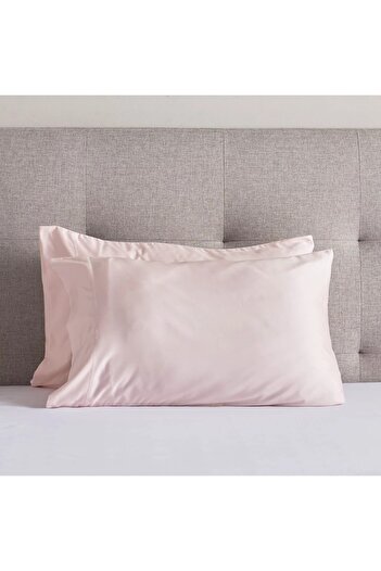 Generic Rekoop Tencel Sateen 300 Thread Count 2-Piece Standard Pillowcase Set - 50x75 cm