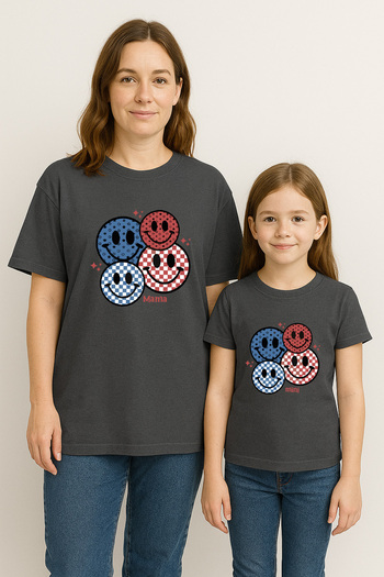 SVART WEAR Mama Mini Mother Daughter Matching T-Shirt Set T-Shirt Twin Mother Daughter Oversize (Single Price)