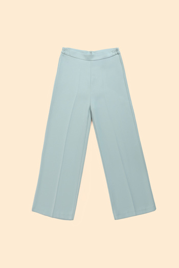 Senna Design Women's Bonneville Wide Leg Pants - Green