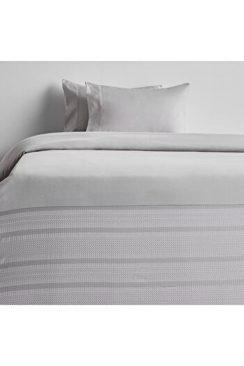 Generic Eternity Cotton Percale 325 Thread Count 3-Piece Single Duvet Cover Set - 135x200 cm