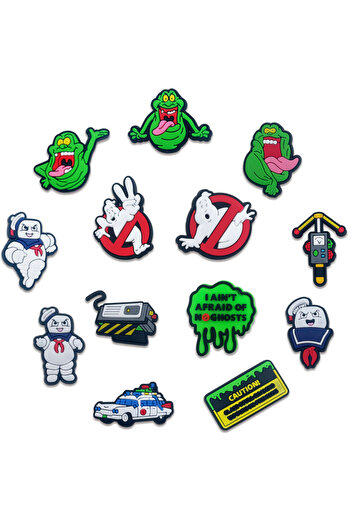 Choice 13Pcs 13Pcs Ghost Series Shoe Charms For Shoe Key Chain Sandals Beach Bags, PVC DIY Shoe Decorations