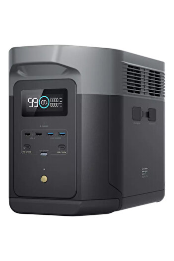 EcoFlow Φορητός σταθμός φόρτισης Power Station Delta 2 Max 2048Wh, 4xAC 230V, 12V αυτοκινήτου, 2xUSB-A, 2xU
