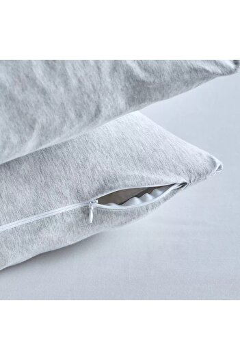 Generic Cloud Jersey Melange 2-Piece Pillowcase Set - 50x75 cm