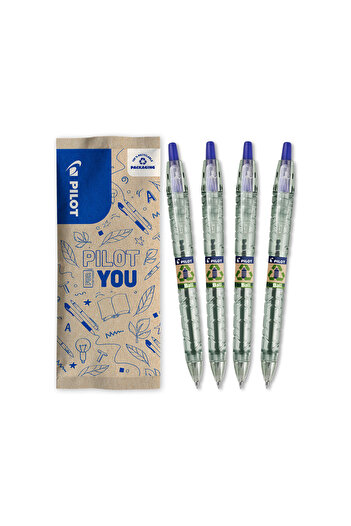 Pilot Set flow pack 4x pix B2P Ecoball 1.0 mm albastru