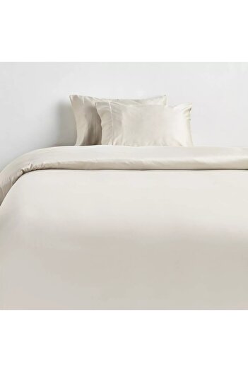 Generic Sterla Tencel Sateen 500 Thread Count 3-Piece King Duvet Cover Set - 230x220 cm