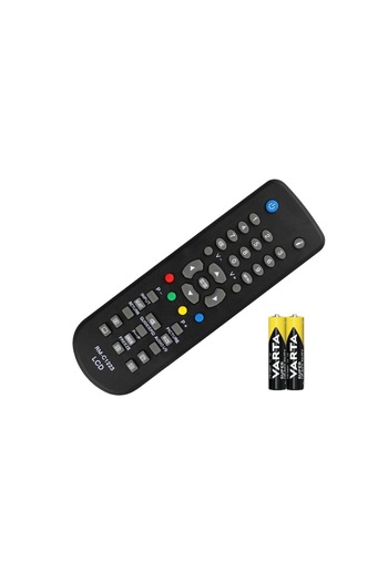 Evo Telecomandă RM-C1223 pentru LCD/LED JVC, ORION cu funcții originale, evoremote®, neagră, baterie