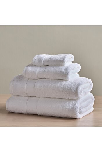 Generic Serene 4-Piece 650 GSM Microcotton Fingertip Towel Set - 33x33 cm