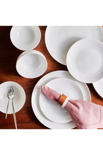 Generic Essential 18-Piece New Bone China Dinner Set - Serves 6