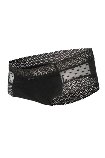 NOPPIES Black lace maternity panties