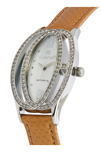GENEVAL Women's Leather Analog Watch GLS146WWW