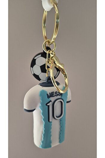 Land of Souvenir Silicone Football Keychains