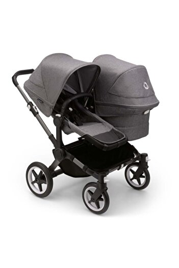 Bugaboo Carucior dublu Donkey 5 Duo Graphite/Grey Melange