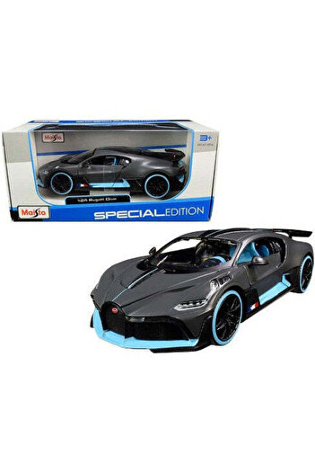 Maisto Bugatti Divo grey with blue - 1/24