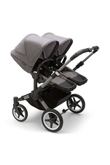 Bugaboo Carucior dublu Donkey 5 Duo Graphite/Grey Melange