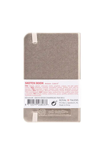 Art Creation Talens Art Creation Sketch Book Sketchbook 80 Sheets 140 g 9X14 cm Champagne Pink 9314241m