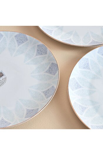 Generic Tamiya 4-Piece New Bone China Dinner Plate Set - 25 cm