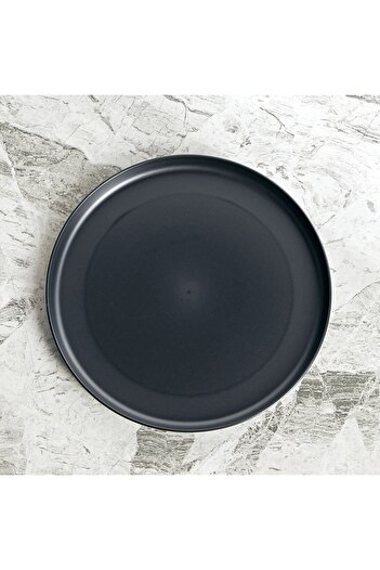 Generic Charcoal Melamine Dinner Plate - 25 cm