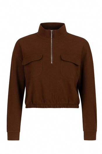 trender Light Brown Women's Sweatshirt 5063