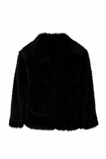 trender Black Women's Coat Anita