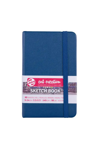 Art Creation Talens Art Creation Sketch Book Sketchbook 80 Sheets 140 g 9X14 cm Navy Blue 9314231m