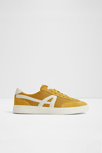 Aldo Clubtrainer - Men's Yellow Lace-Up Sneaker
