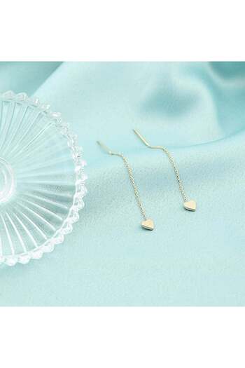 Bijuteria SORELLY Cercei Fir Aur 14k Heart