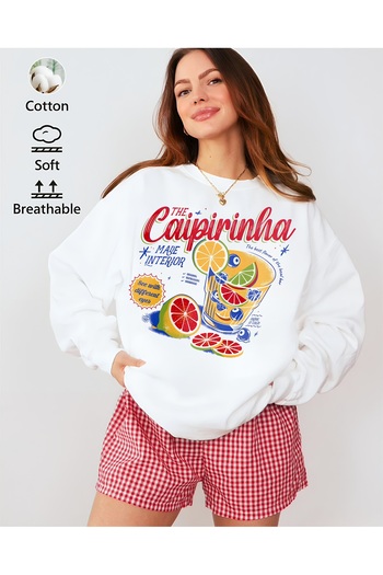 sole stories Μακρυμάνικο φούτερ με στάμπα Premium Oversize Cut
