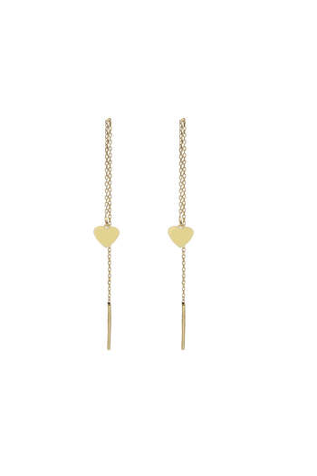 Bijuteria SORELLY Cercei Fir Aur 14k Inima