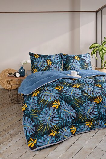 ETE HOMETEX Double Luxury Welsoft Bedspread Set 195X215Cm