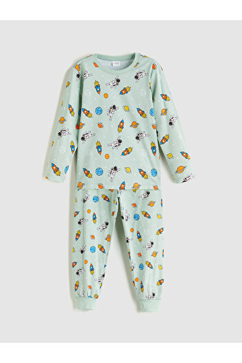 LC Waikiki winter collection Baskılı özel tasarım Erkek Çocuk Pijama Takımı city