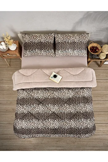 ETE HOMETEX Double Luxury Welsoft Bedspread Set 195X215Cm