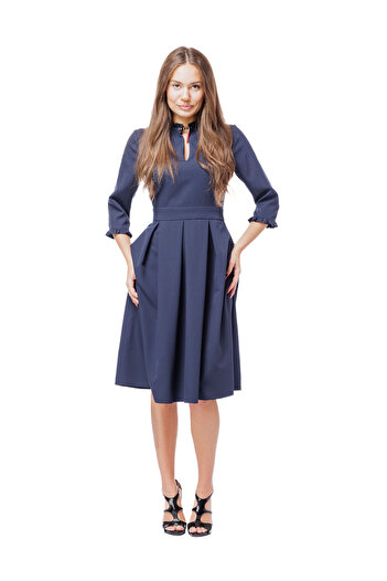 AD Fashion Navy blue Katia dress #52950 - 38 EU