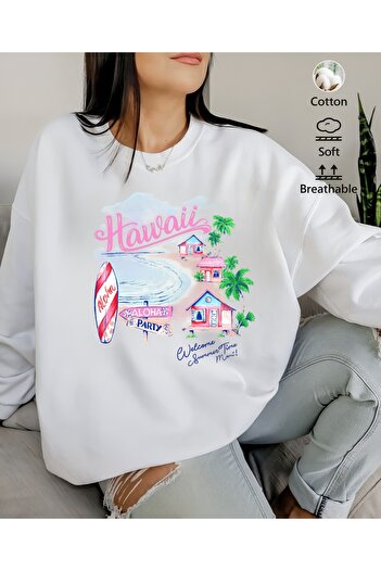 sole stories Μακρυμάνικο φούτερ με στάμπα Premium Oversize Cut