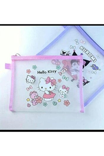 Tatlı Sebep Sanrio Characters Mesh File Pen Holder A5 1 Piece