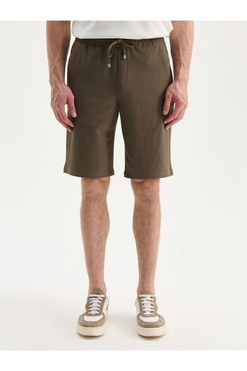 LC Waikiki Sparkling Selections from Shining Store |   Standard Fit Linen Look Men's Shorts