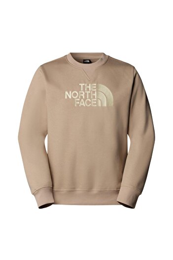THE NORTH FACE M Drew Peak Regular Crew Men's Sweatshirt Nf0A89Ekehx1 Grey-M